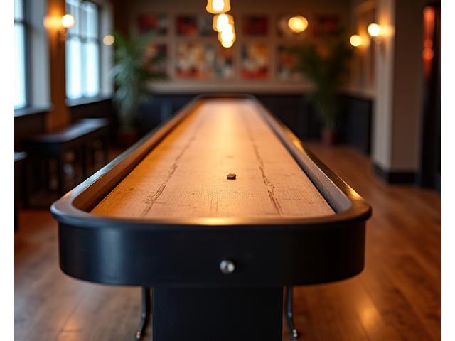 고급 셔플보드 테이블